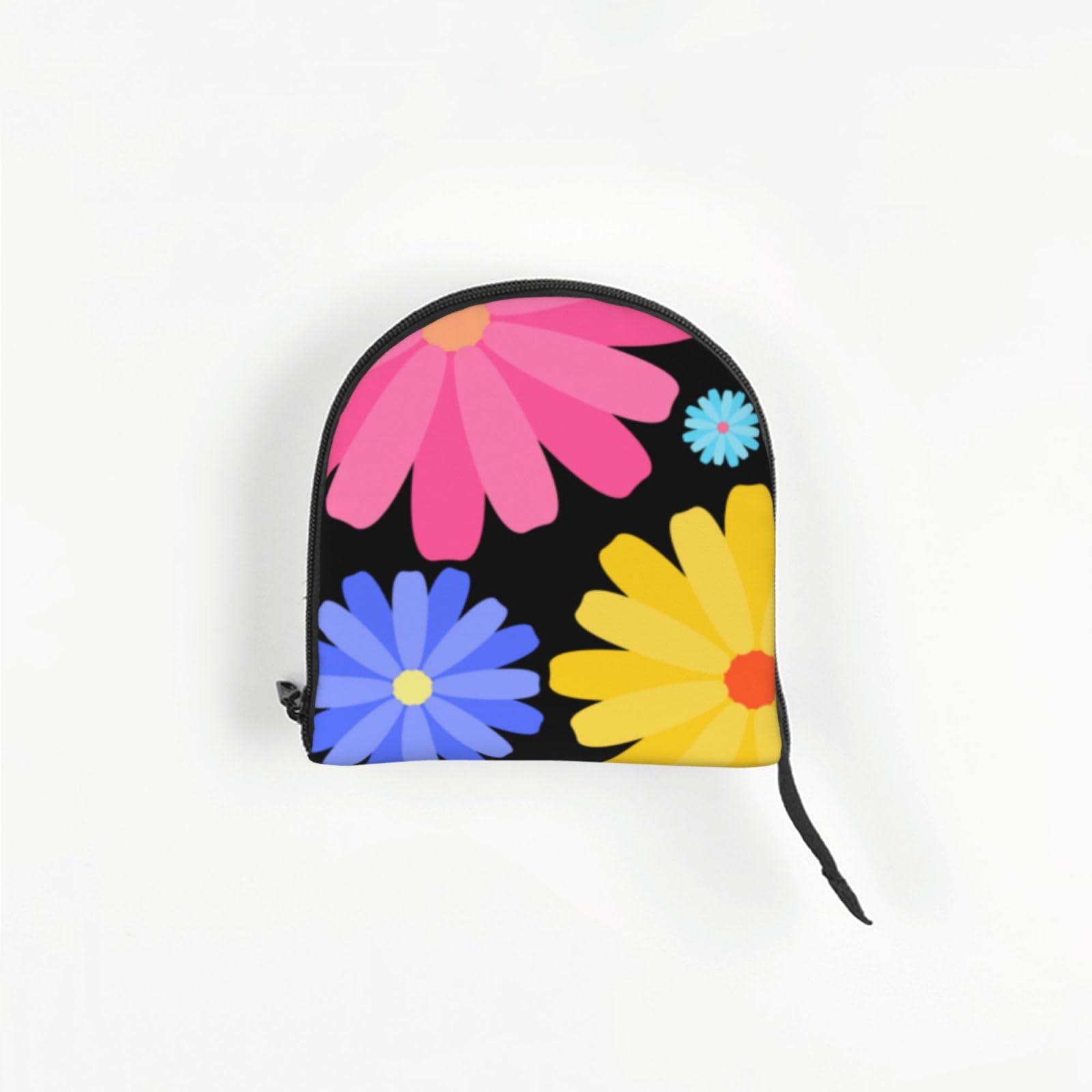 Sac à bandoulière portable pour petit chat et chien, sac fourre-tout de voyage pliable, sac de transport pour chiot pour transport en avion, bus, métro (petites fleurs)