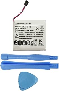 MPF Products 300mAh SNN5951A, WX30 Battery Replacement Compatible with Motorola Moto 360 (2014 1st Generation) Smartwatch