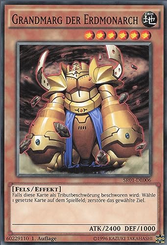 Grandmarg der Erdmonarch SR01-DE006 Common Deutsch Near Mint 1. Auflage - Structure Deck: Emperor of Darkness - mit ReCollectibles-Versandschutz - für Yu-Gi-Oh!