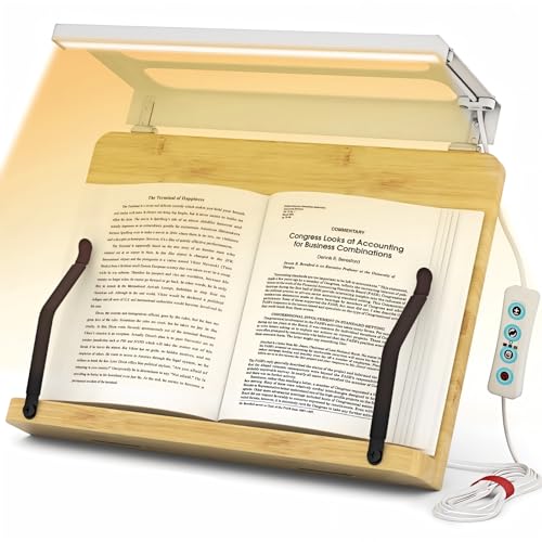 Boyanda Book Stand with Light