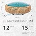 Steel Tongue Drum, 12 Inch 15 Note Tongue Drums, C Key Steel Percussion Instrument for Kid's Adults, Handpan Drum with Drum Mallet, Music Book and Carry Bag (Malachite Green)