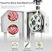Bone Saw Meat Cutter, 1500W Industrial Butcher Tool Meat Saw, 0.04-7.8 In Cutting thickness Meat Band Saws, 330-441 LBS/H High Speed for Butchering for Ribs/Beef/Poultry