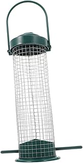 MARMERDO Alimentador de pássaros suspenso Recipientes de alimentos para animais de estimação Recipiente de plástico alimentador de pássaros de madeira recipiente de alimentação de pássaros Recipiente de ração para pássaros calha de alimentação de pássaros fio de ferro ferramenta de alimentação de pássaros verde pendurado