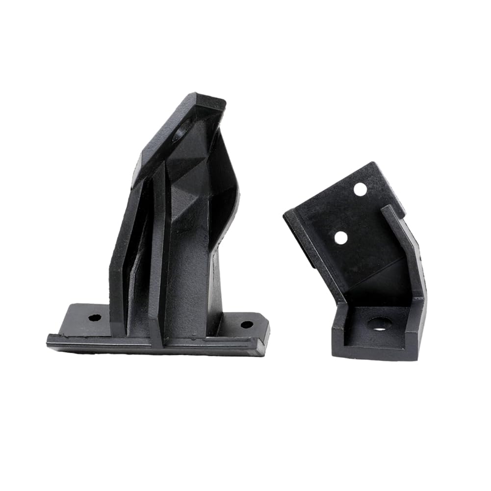 616-001L Driver Door Panel Bracket Compatible with 2002-2009 GMC Envoy 2003-2008 Isuzu Ascender 2005-2009 Saab 9-7x Forward & Rearward Combo Pack