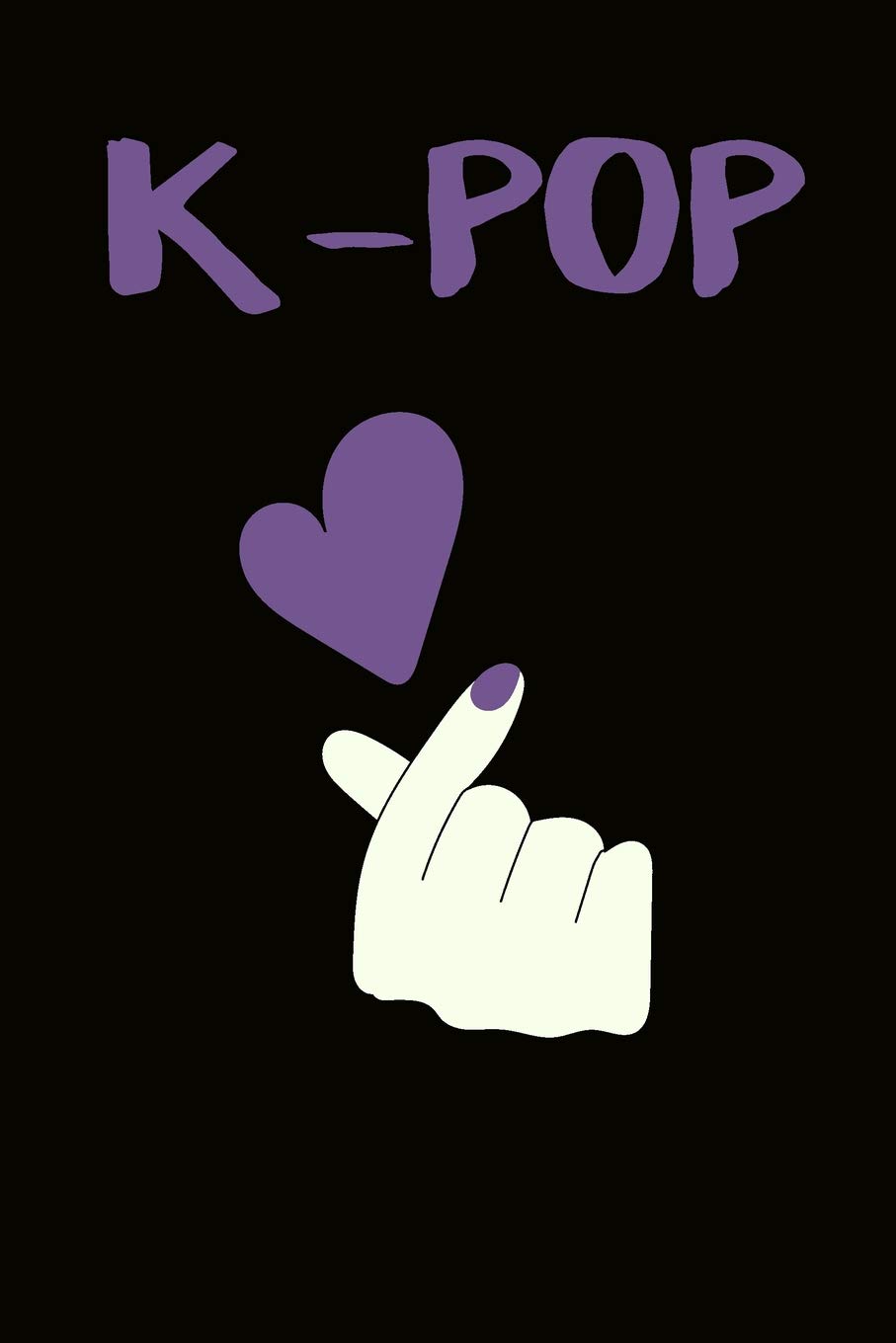 K-POP: Music Lined Notebook Journal