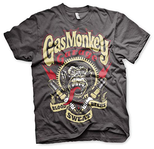 T-shirt Gas Monkey Garage pour adopter un look rock et mécanique au quotidien