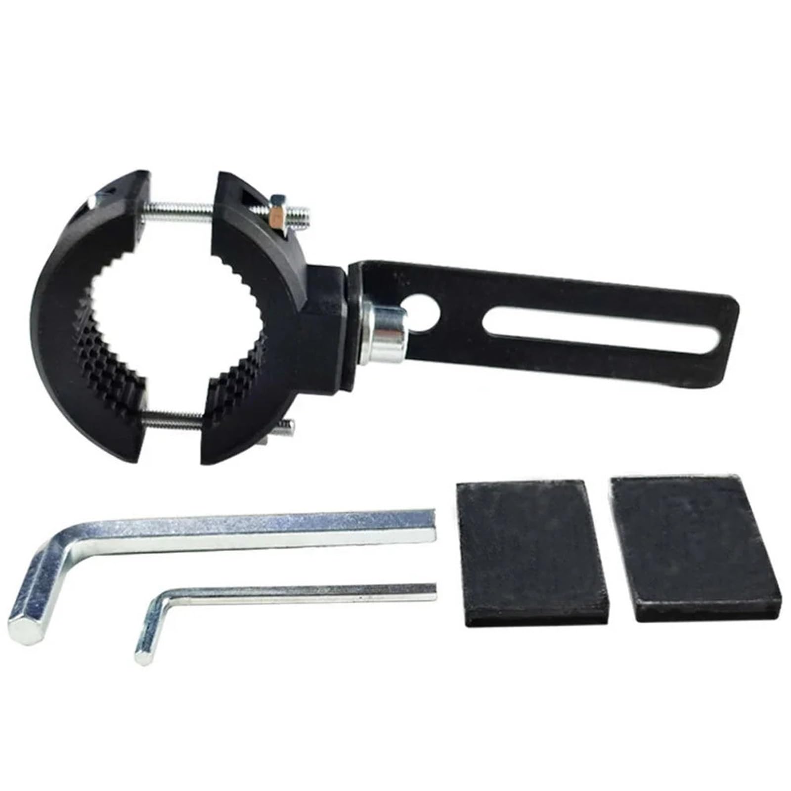 Rack Roll Cage Motorcycle Headlight Brackets Adjustable Clamp Bumper Light Motorcycle Head Support Mount Tube Modified Kit