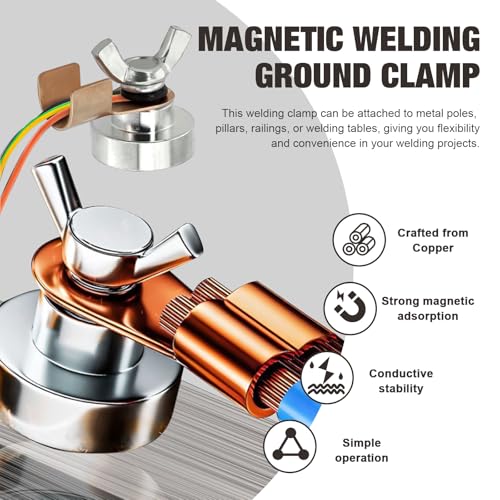 Wshxjzyay 2 Pack Magnetic Clamp