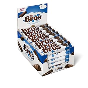 Bros Melkchocolade Reep – voordeelverpakking – doos met 40 chocoladerepen