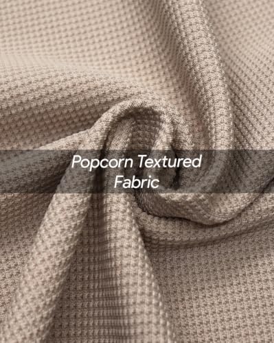 Image of Nobero Textured Popcorn Shirt for Men | Cotton Shirts for Men in 280 GSM Popcorn Knit | Stand Collar | Regular Fit | Full Sleeve