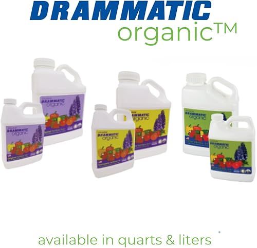 Miniatura 5 de Dramm Drammatic Organic Fertilizante original 2-4-1, fertilizante líquido hidrolizado para pescado, para verduras, flores y frutas, 1 galón, con
