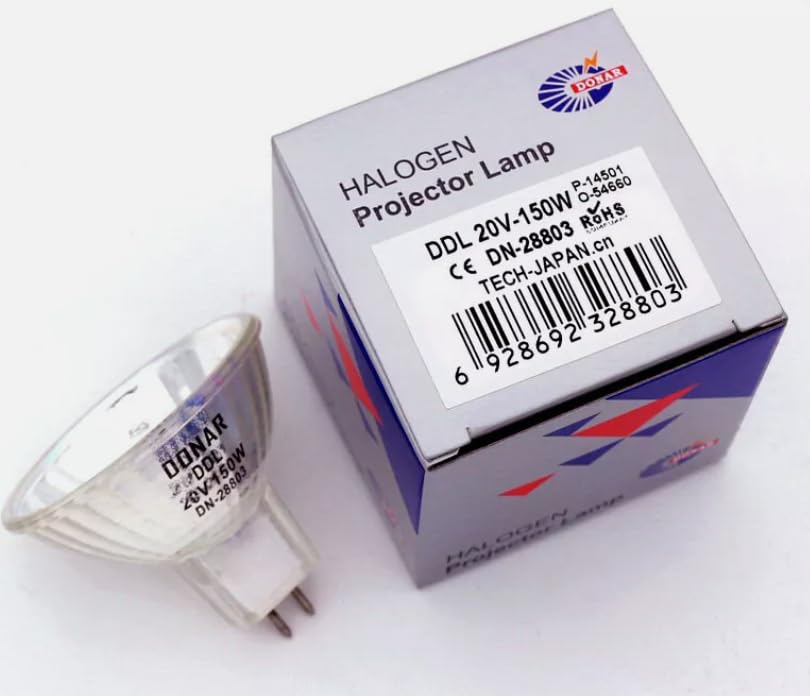 Lámpara MR16 para microscopio y endoscopio 20V 150W miniatura 1