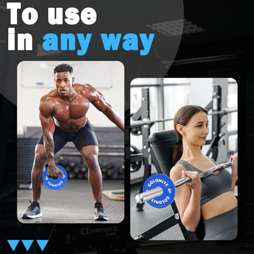 Image of Change Plates Set 1.25LB 2.5LB 5LB Set Fractional Weight Plate Olympic Bumper Plates for Cross Training Steel Insert Strength Training Weight Plates
