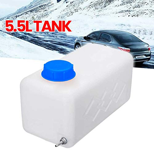DesirePath Fuel Tank 5.5L Oil Gasoline Diesels Petrol Plastic Storge Canister Water Tank For Boat Car Truck Parking Heater Accessories Fuel Tank Lock Ring Tool/Blue - Thumbnail 2
