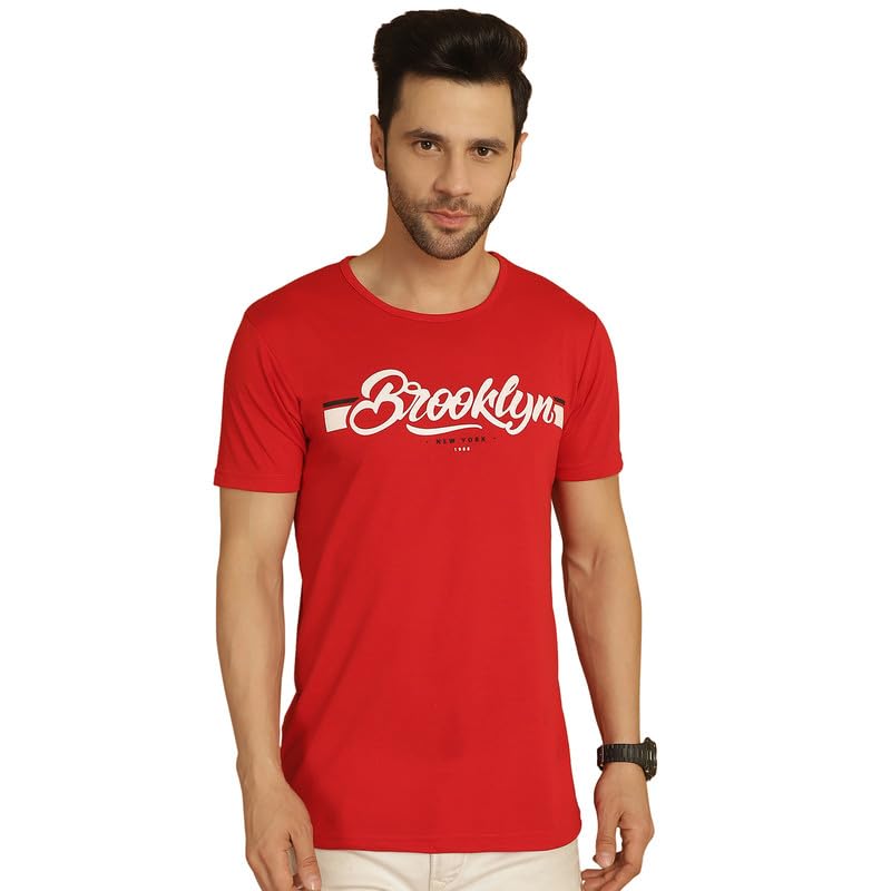Image of Mack Jonney Regular Fit Mens Tshirts(Pack of 1-MACK632078)