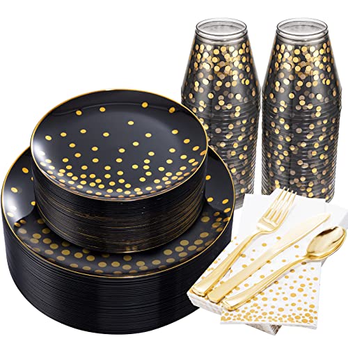 Discover the Best Black and Gold Plate Set for Your Table Setting