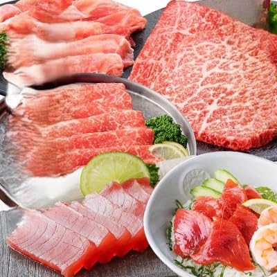 定期便2回配送 黒毛和牛・黒豚 赤身セット