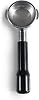 HiBREW 58mm 2in1 Portafilter Bottomless Include Dosing Funnel and Double walled filter basket Fits E61, Flair 58, ECM, Rocket, Sanremo, Synesso, Slayer, VBM Handle:Plastic