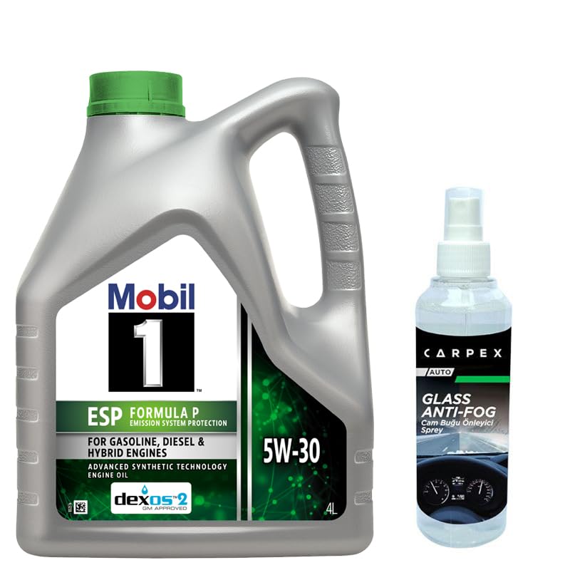 Mobil 1 Esp Formula P 5W30 Motor Yağı 4 L + 22250 Carpex Cam…