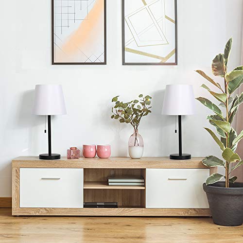 Table lamp, Bedroom Lamps for nightstand Set of 2, Bedside Lamps for Bedside, Dresser, Coffee Table
