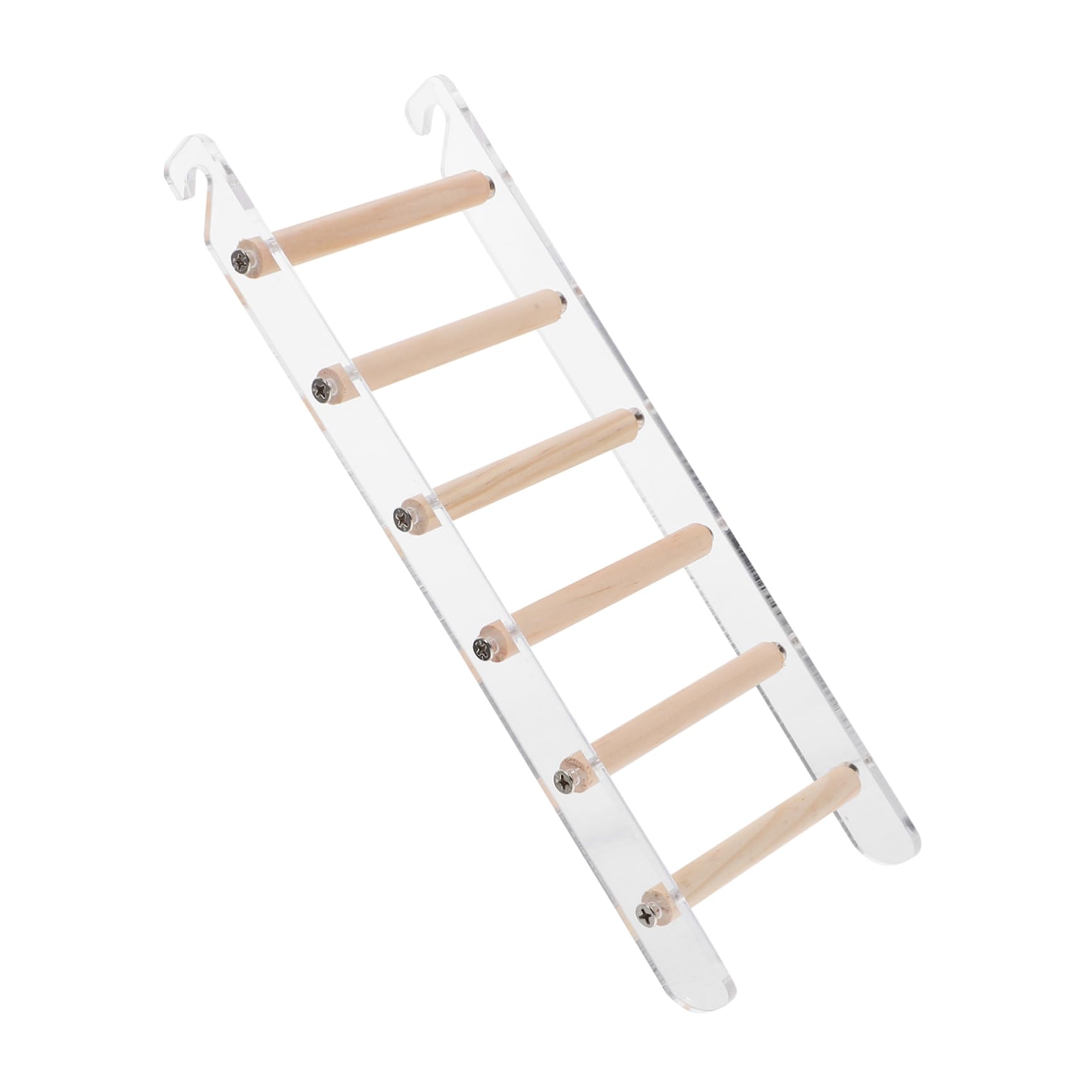 Totority Parrot Hanging Ladder Bird Toy Step Ladder for Bird Cage for Hamsters Parrots