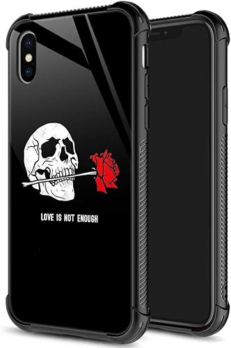 Miniatura 42 de funda para iPhone X/XS, vidrio templado 9H, diseños para niñas y mujeres, de silicona suave TPU, resistente a los golpes, de 5.8 pulgadas, Girasoles