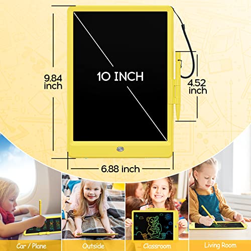 Ucidci Lcd Writing Tablet 10Inch Doodle Board - Colorful Screen Electronic Toddler Drawing Tablet Drawing Pad, Educational Learning Toddler Toys For 3 4 5 6 7 8 Year Old Kids Girls Boys #TOP5