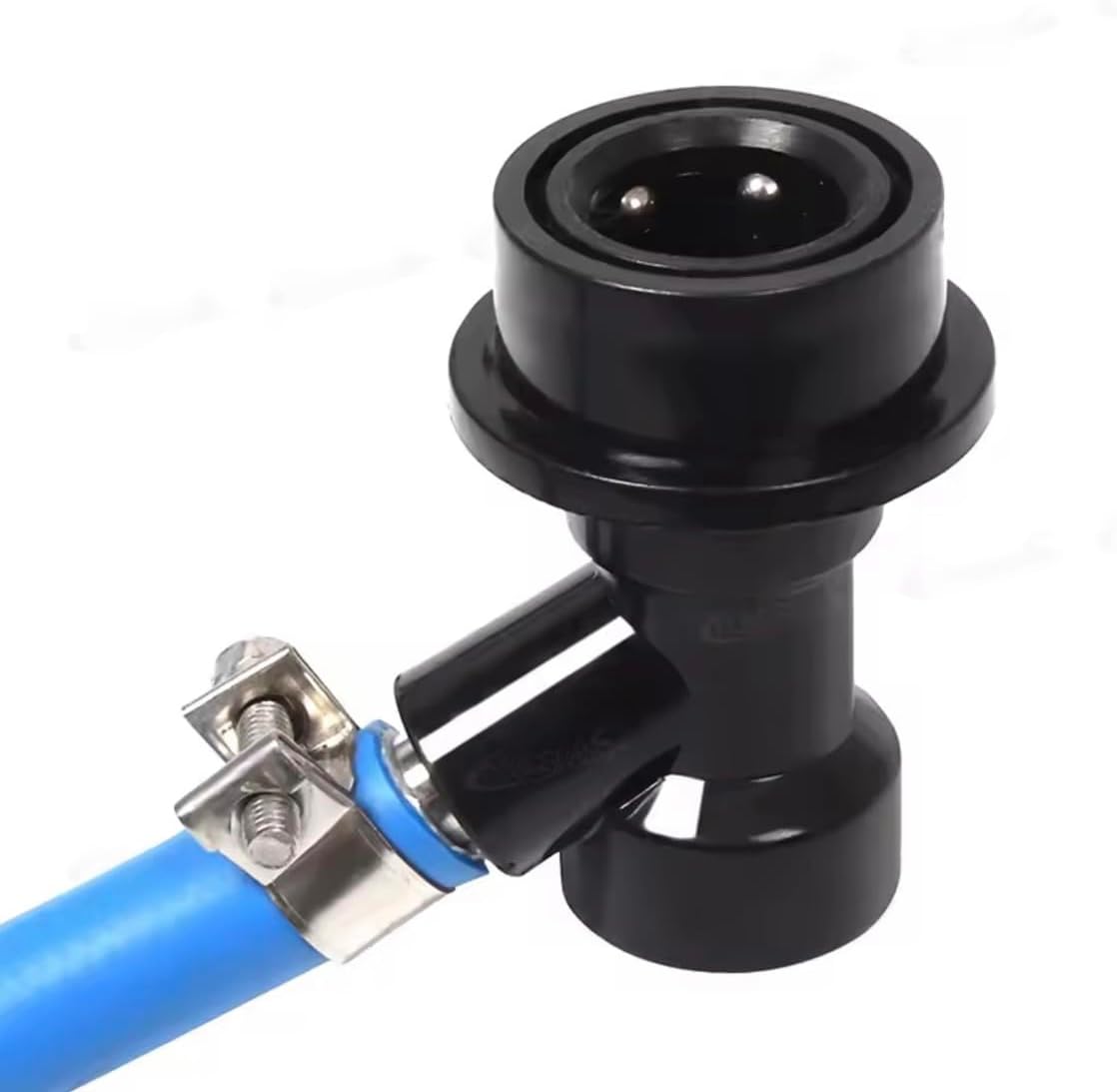 Hybrid Polymer Window Tinting Spray Hose with Handle, 19 Feet Black Flexible Polyurethane Hose, Ball Lock Connector, Professional Tint Application Kit