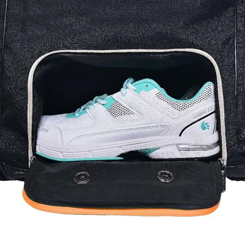 Image of DSC Krunch Academy Duffle Cricket Kit Bag - Large Capacity Sports Equipment Travel Bag for Players