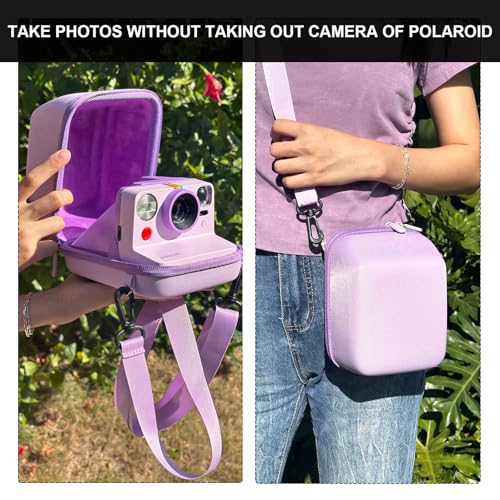 Kit de Estuche para Cámara Polaroid Now/Now+ Morado miniatura 7
