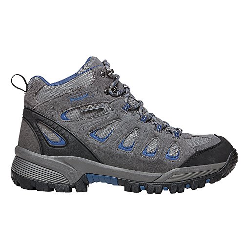 Image of Propet Mens Ridge Walker Cap Toe Hiking Casual Boots Ankle - Black, Grey