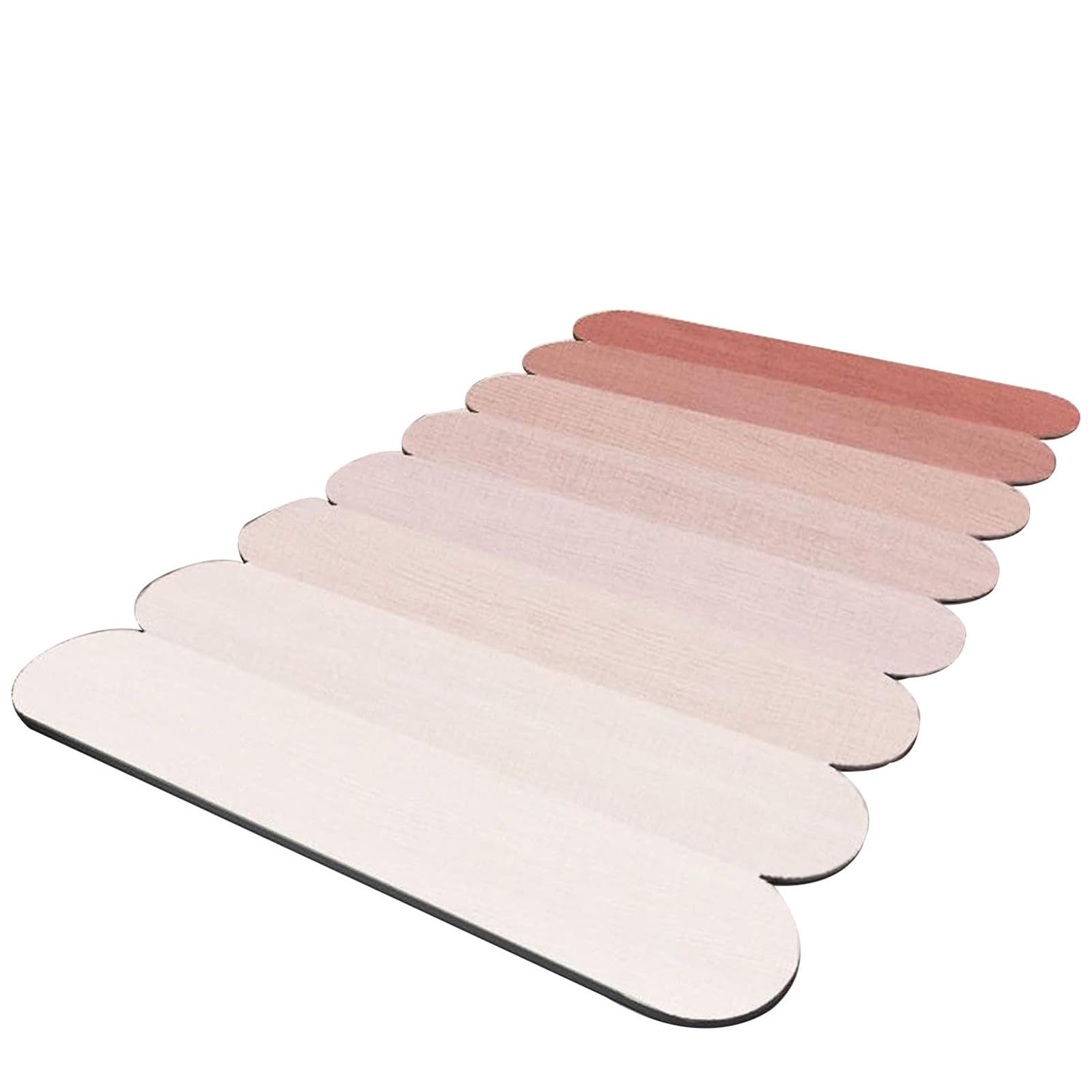 Tappetino da bagno, tappetino da ingresso assorbente in memory foam, tappetino da bagno, tappetino da bagno, morbido tappeto da bagno, contorno, tappetino da bagno (figura 3,60 x 90 cm)