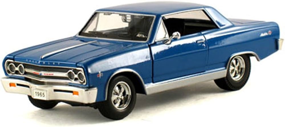 1965 Chevy Malibu , Blue Signature Models 32432 1/32 Scale Diecast