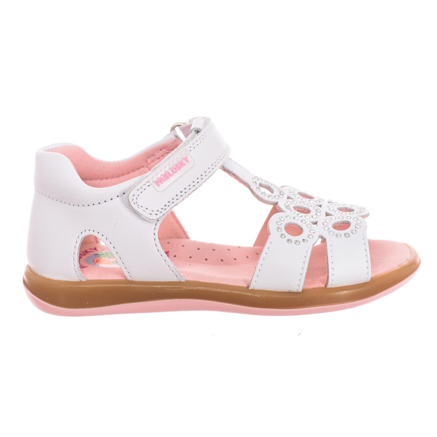 Pablosky 014200, Sandali con Tacco Bambine e Ragazze