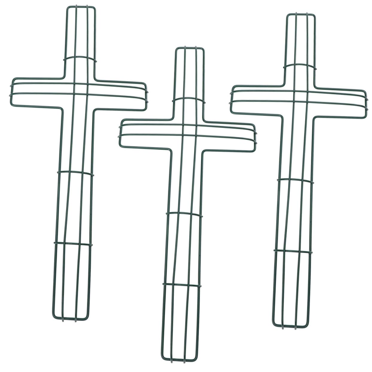 HOMOCONO 3pcs Wreath Frame for Garland Making Sturdy Floral Support for Easter Christmas Weddings Home Decor for Crafting Unique Arrangements