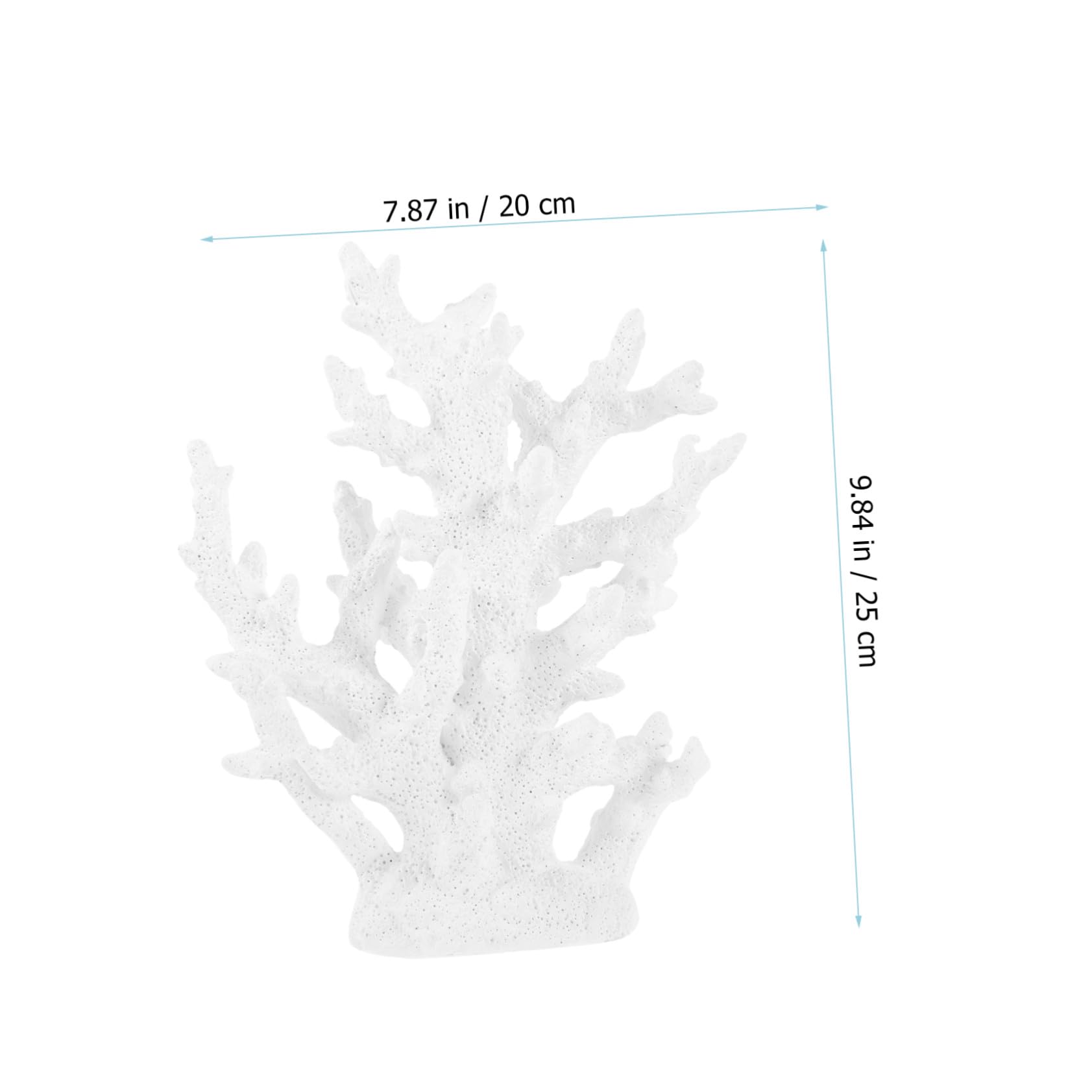 UPKOCH Decoración de Coral Artificial de Resina para Acuario Resistente al Agua Ligera y Duradera Adorno Exclusivo para Peceras Marinas Agua para Paisajes Arrecifes y Regalos