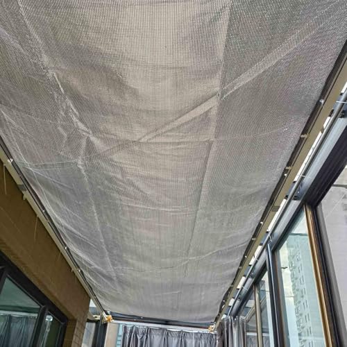 Voile d'ombrage en aluminium 99% pour le jardin et la pergola de toutes tailles - 8