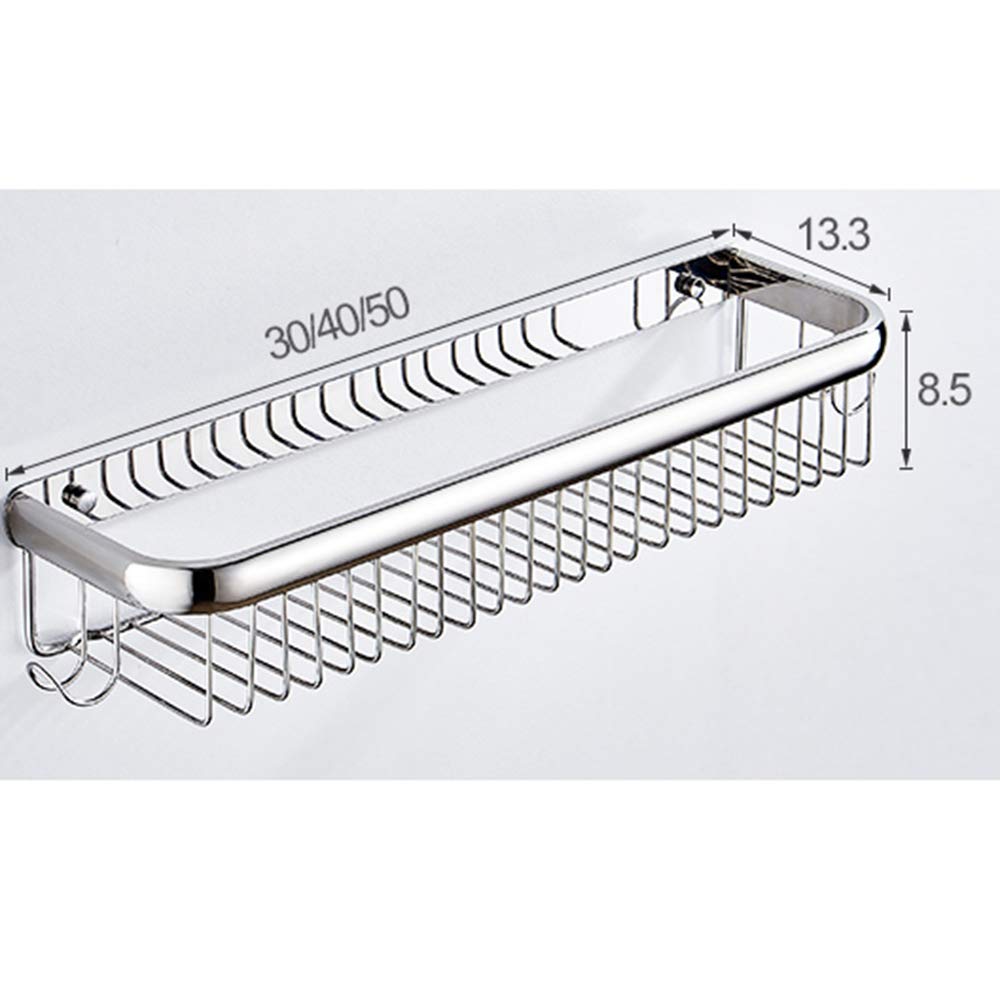 Exquisitos estantes de baño Bastidores de baño, Estante de baño Esquina de Ducha Perforadora Libre Montaje en Pared de Acero Inoxidable Inodoro Cuarto de baño Baño