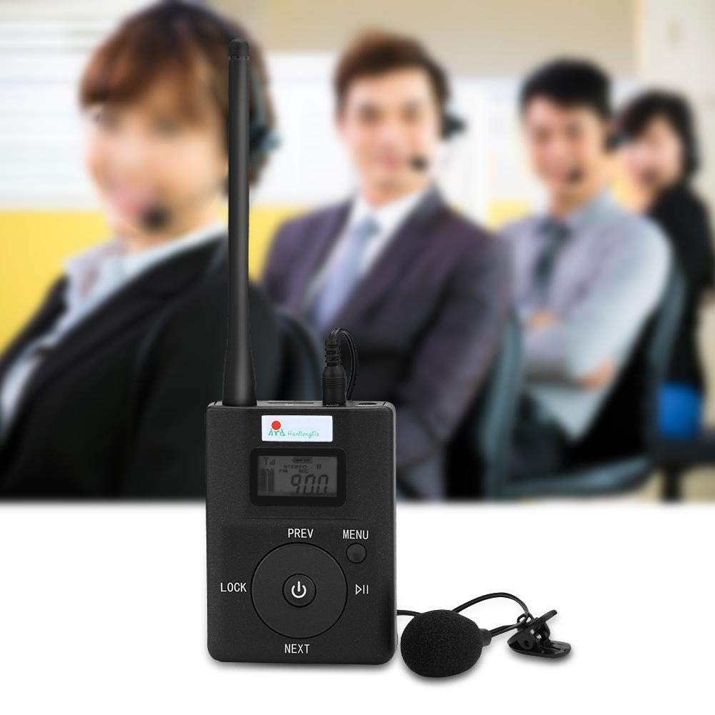 Transmetteur FM Adaptateur de Diffusion Radio stéréo Portable 3,5 MM émetteur FM sans Fil à Faible Puissance