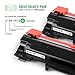 LINKYO Compatible Toner Cartridge Replacement for Brother TN760 TN-760 TN730 (Black, High Yield, 2-Pack)