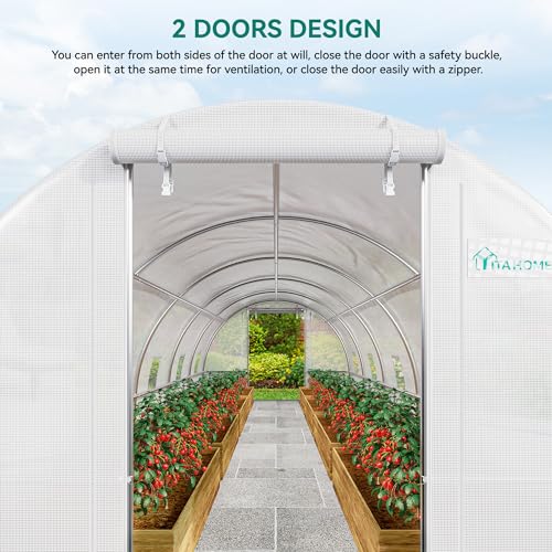 image for YITAHOME 26'x10'x6.5' Greenhouses Heavy Duty Large Greenhouses Walk in
