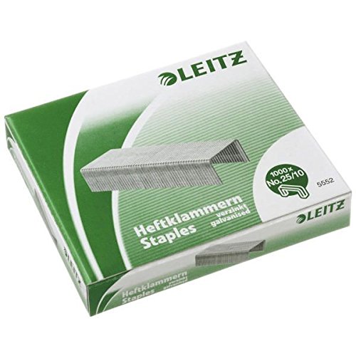 Preisvergleich Produktbild Heftklammern 25 / 10 verzinkt LEITZ 5574-00-00 1000St