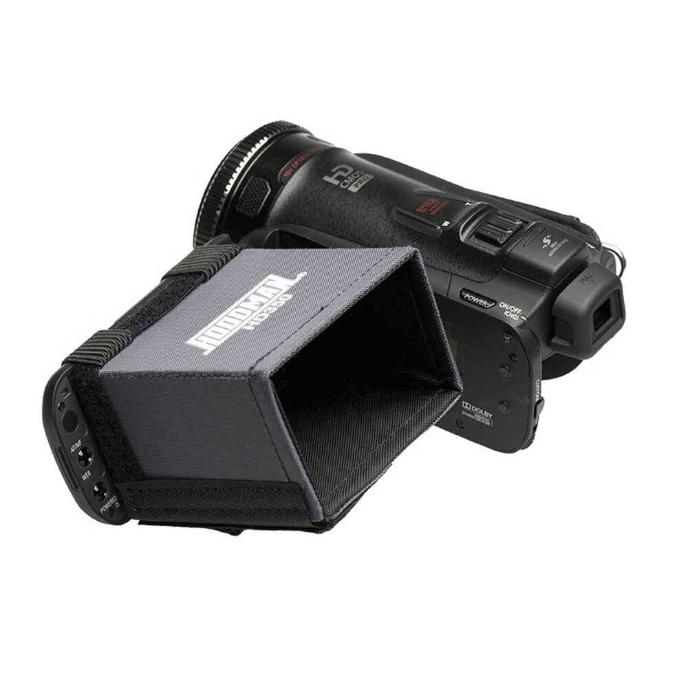 Hoodman HD350 Video Hi-Def 16x9 LCD Camcorder Hood