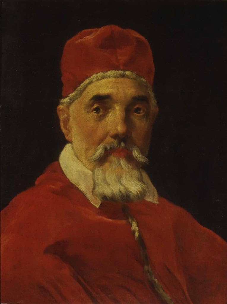 Tableau Portrait du pape VIII Bernini - Solution idéale pour décoration chambre vintage