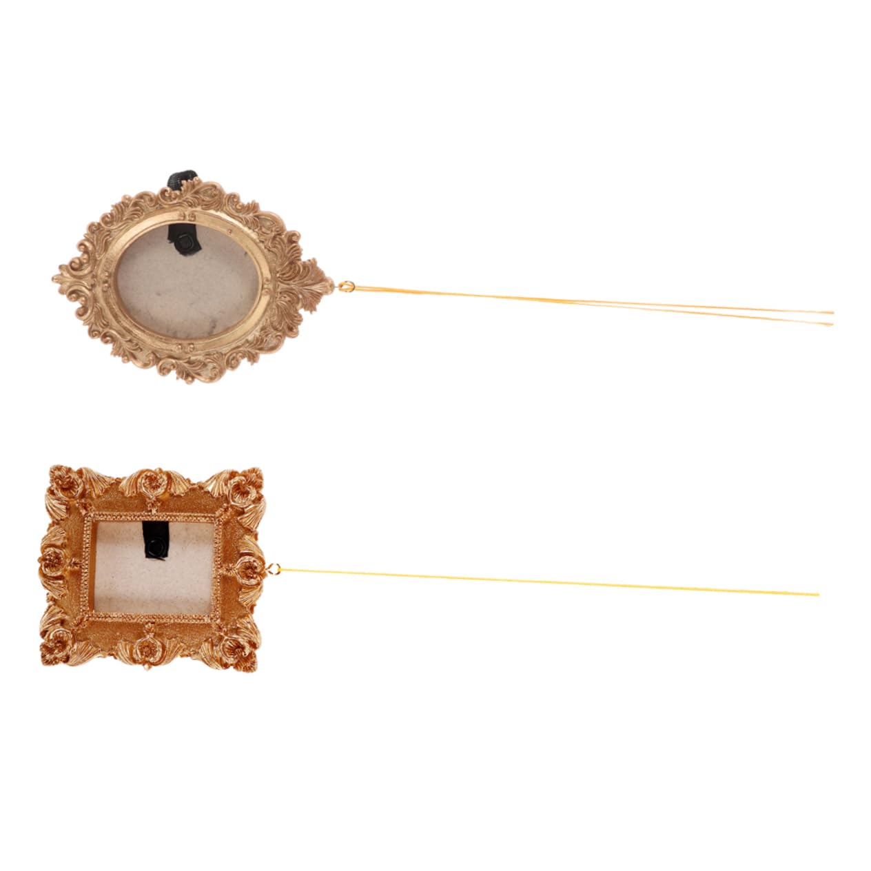 Abaodam Christmas Photo Ornaments Mini Picture Frame Ornaments Wall Decor for Home