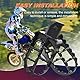 Wai Danie Fußraste Fußrasten Pedale Kompatibel mit Yamaha Honda PW50 PW80 TW200 XR50R CRF50 CRF70 CRF80 CRF100F Bt200x mini trail YZ125 YZ250 YZ490 YZ80 TTR 50E 90E KLX110 KLR650 Pit bike Dirt bikes