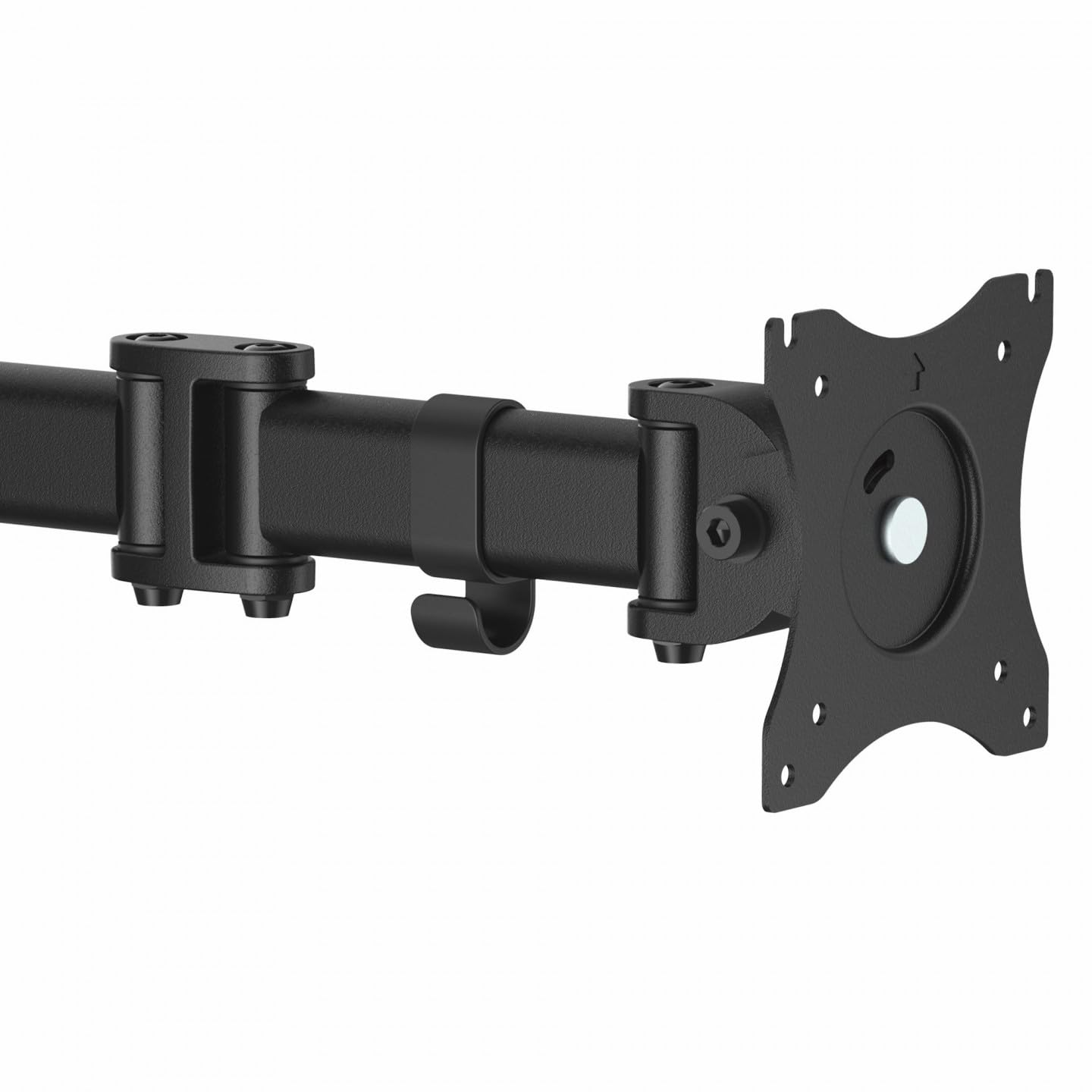 StarTech Brazo para Monitor de Escritorio 34in, 8kg, Negro (ARMPIVOTB) | Abrazadera de escritorio y ojal, Altura ajustable, Compatible con pantallas ultraanchas 21:9
