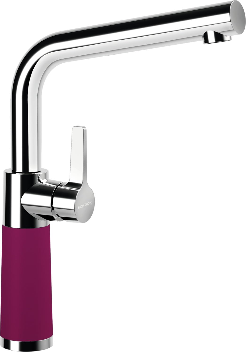 Robinet de cuisine Schock SC-540 couleur Berry pour éliminer les éclaboussures