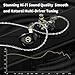 HiFiGo TRN ST7 2DD+5BA Hybrid in-Ear Monitor Earphones, HiFi IEMs Detachable Wired Earbuds with Ergonomic Design and Delicate Tuning (3.5mm, White Without Mic)