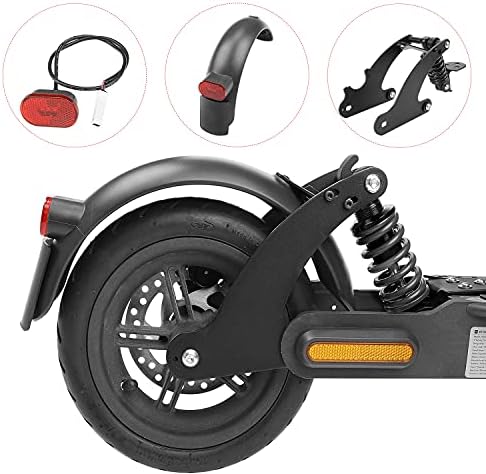  Fututech Electric Scooter Rear Suspension Kit for Xiaomi M365 1S Pro Pro2 Essential Lite Mudguard Rear Light Accessories Scooter Modification